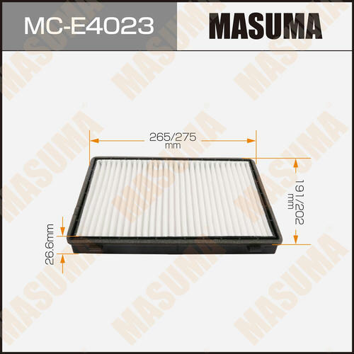 Фильтр салонный Masuma, MC-E4023
