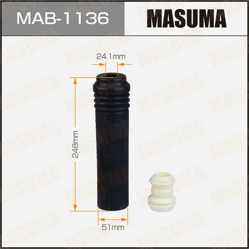 Пыльник амортизатора Masuma (резина), MAB-1136