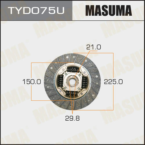 Диск сцепления Masuma, TYD075U