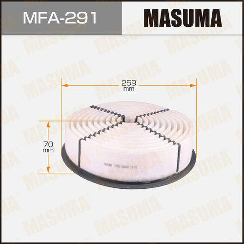 Фильтр воздушный Masuma, MFA-291