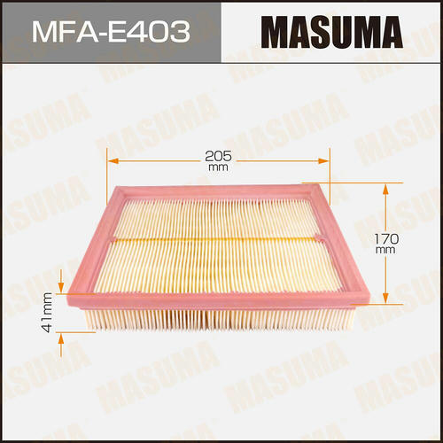 Фильтр воздушный Masuma, MFA-E403