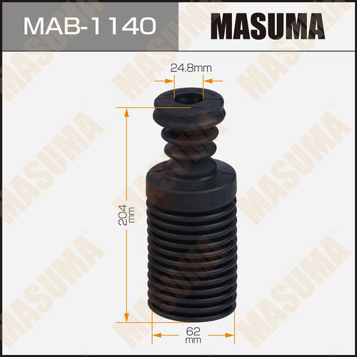 Пыльник амортизатора Masuma (резина), MAB-1140