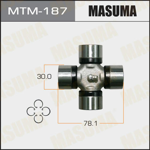 Крестовина вала карданного 30x78.1 Masuma, MTM-187