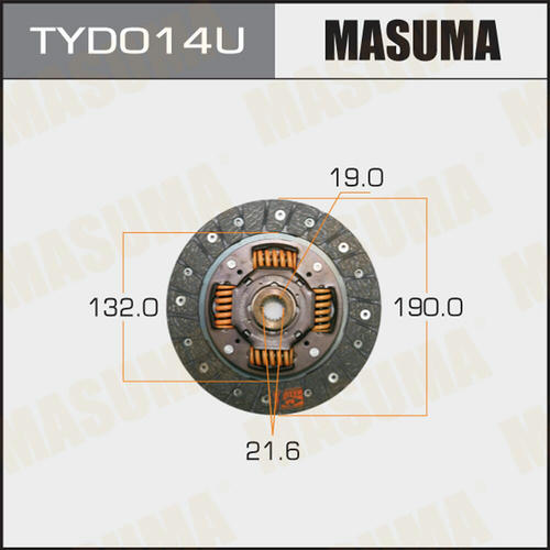 Диск сцепления Masuma, TYD014U