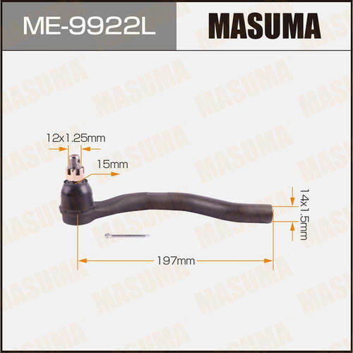 Наконечник рулевой Masuma, ME-9922L