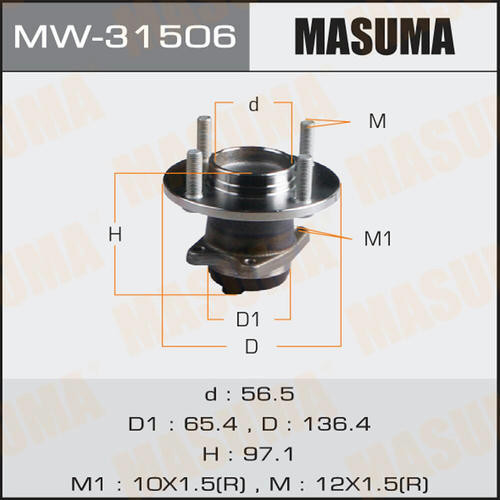 Ступичный узел Masuma, MW-31506