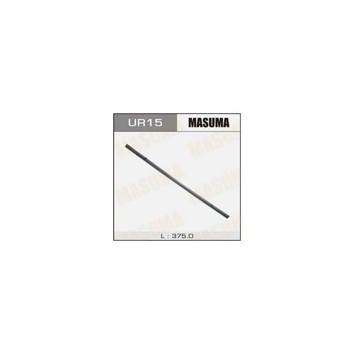 Лента щетки для каркасного стеклоочистителя (6 мм) Masuma, UR-15