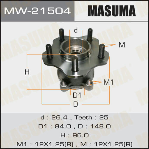Ступичный узел Masuma, MW-21504