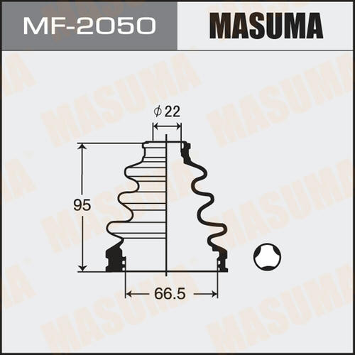 Пыльник ШРУСа Masuma (резина), MF-2050