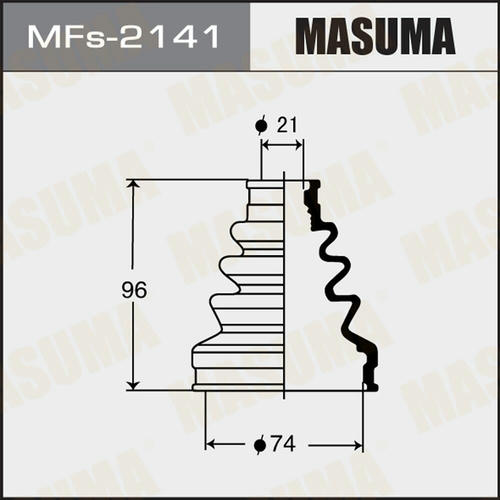 Пыльник ШРУСа Masuma (силикон), MFs-2141