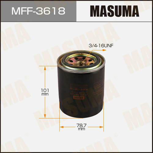 Фильтр топливный Masuma, MFF-3618
