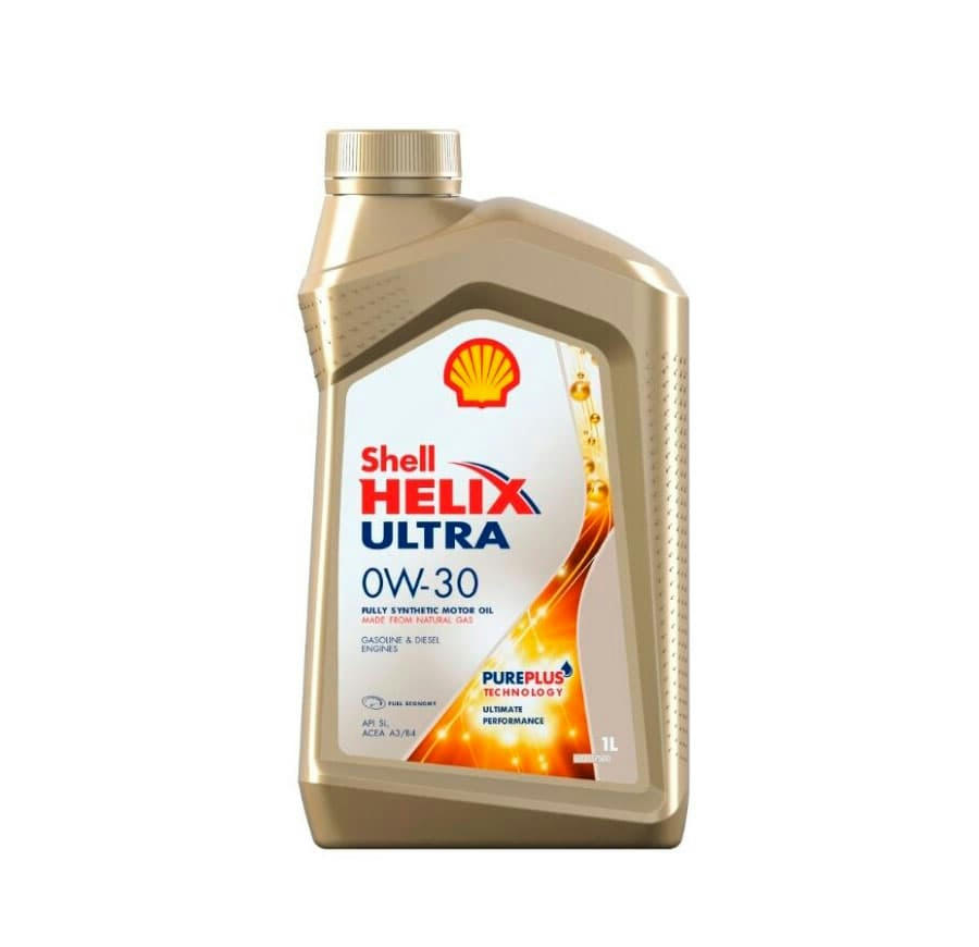 Масло моторное Shell Helix Ultra 0W30 синтетическое 1л 550046354