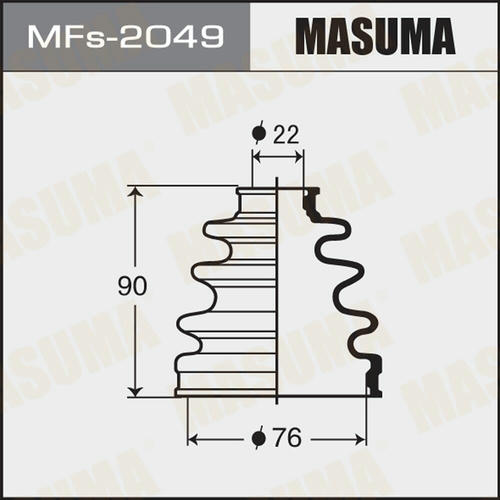 Пыльник ШРУСа Masuma (силикон), MFs-2049