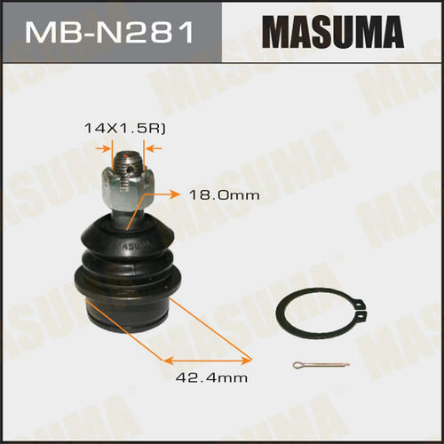 Опора шаровая Masuma, MB-N281
