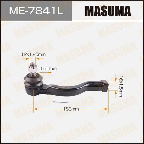 Наконечник рулевой Masuma, ME-7841L