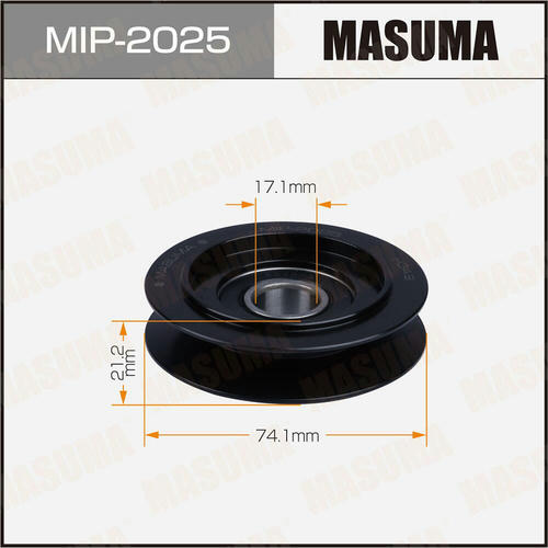 Ролик натяжителя приводного ремня Masuma, MIP-2025