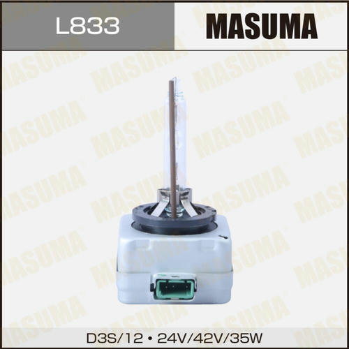 Лампа ксеноновая Masuma WHITE GRADE D3S 12V 5000k 35W 3800Lm, L833