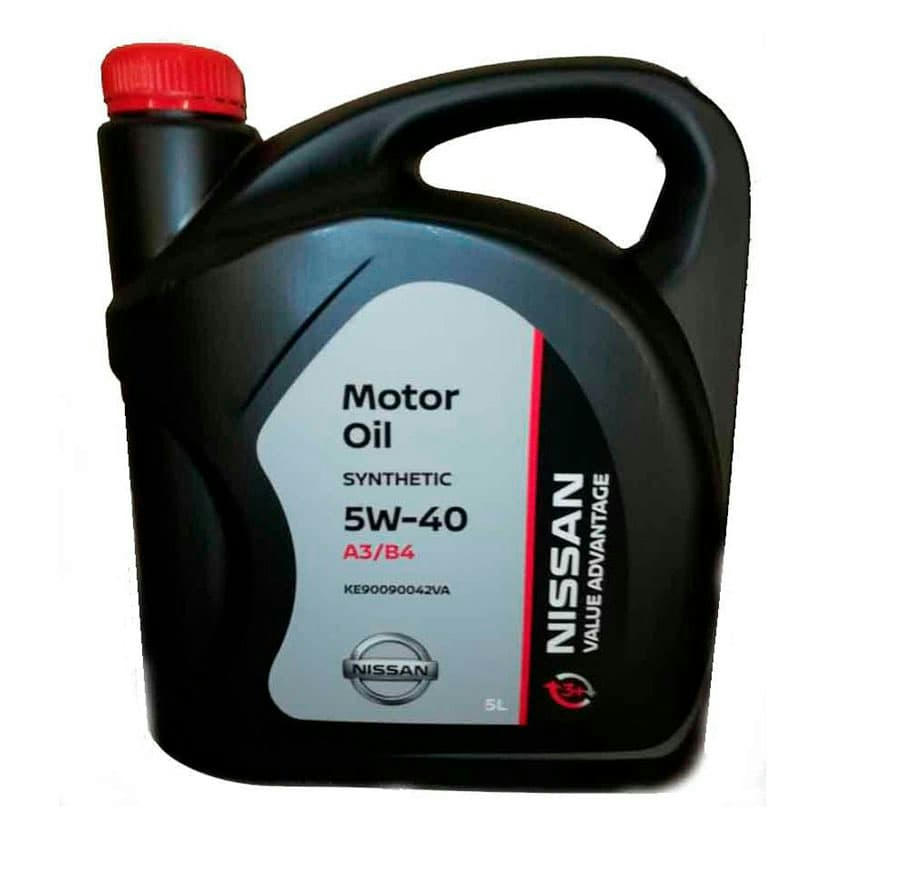 Масло моторное NISSAN VA Motor Oil 5W40 синтетическое 5л KE900-90042VA