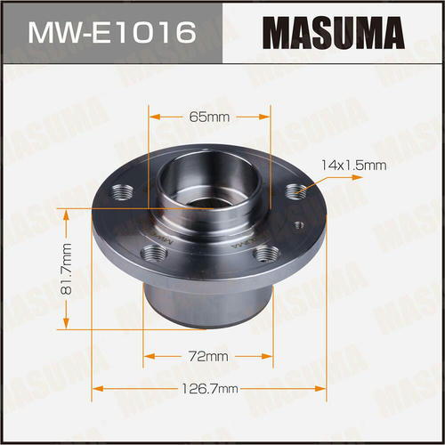 Ступичный узел Masuma, MW-E1016