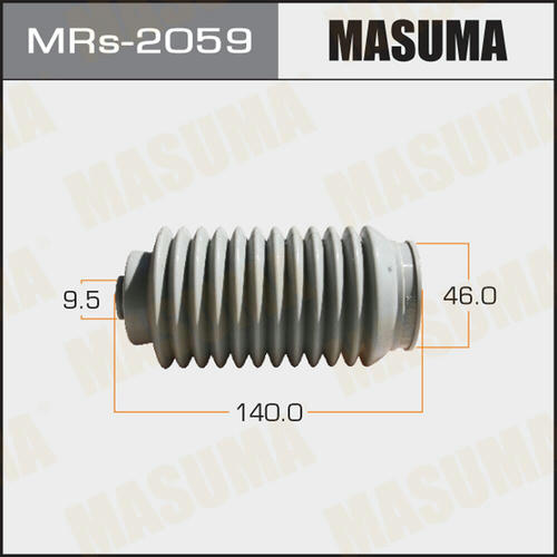 Пыльник рейки рулевой Masuma (силикон), MRs-2059