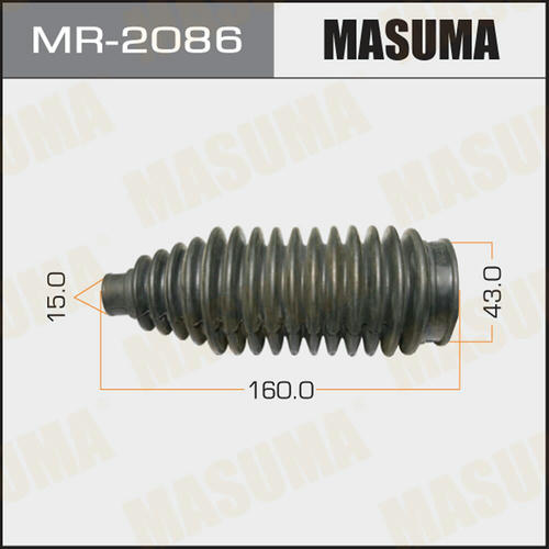 Пыльник рейки рулевой Masuma (резина), MR-2086