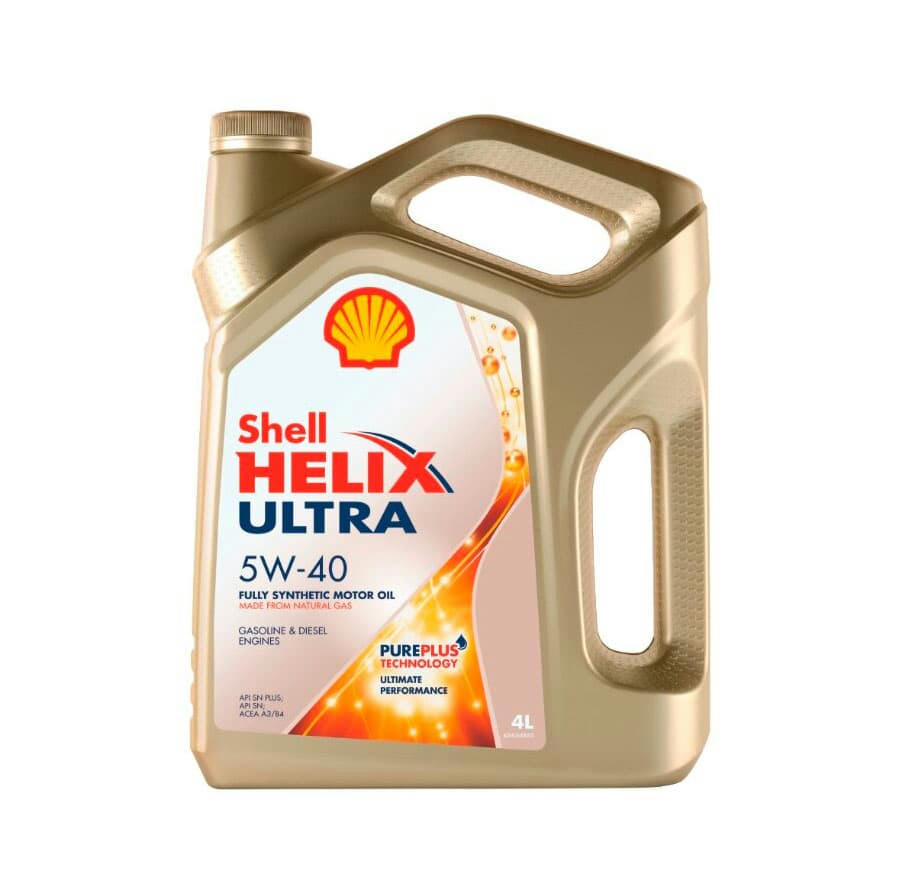 Масло моторное Shell Helix Ultra SN+ 5W40 синтетическое 4л 550051593