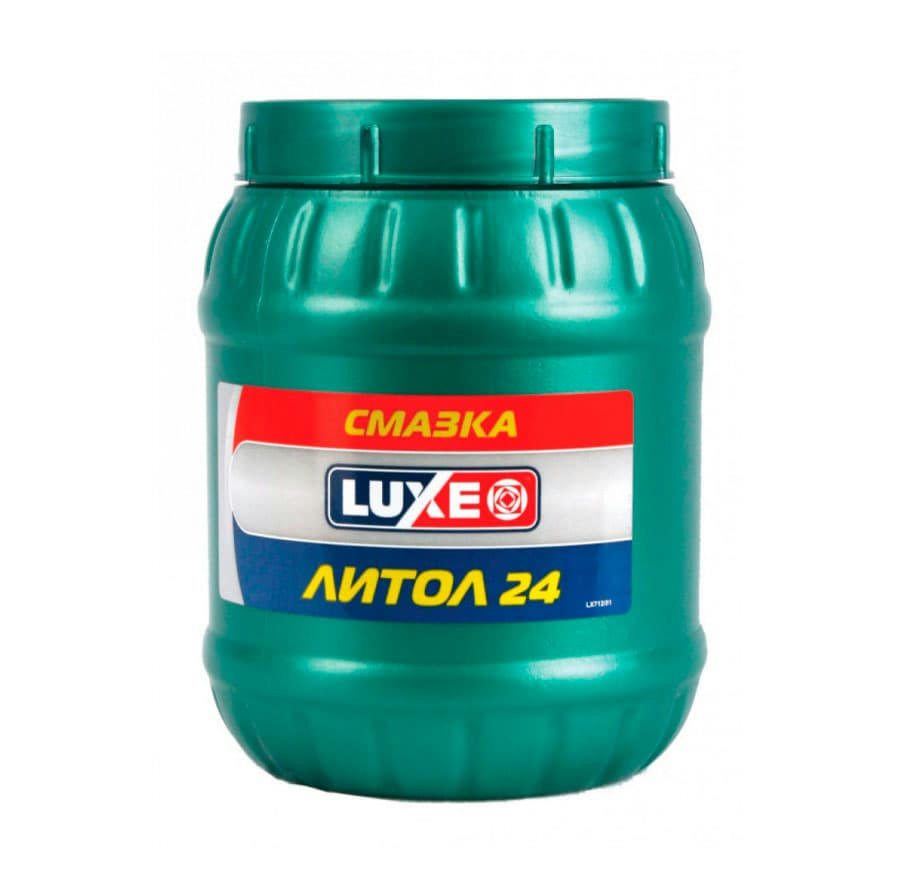 Смазка Luxe литол-24 антифрикционная 850 г артикул 712