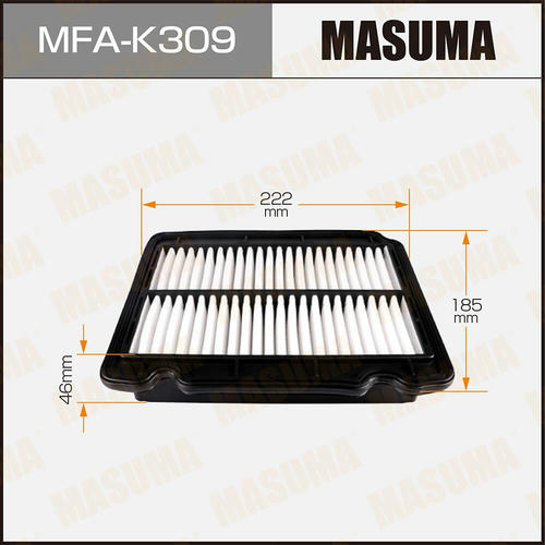 Фильтр воздушный Masuma, MFA-K309