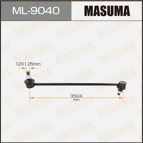 Стойка (линк) стабилизатора Masuma, ML-9040