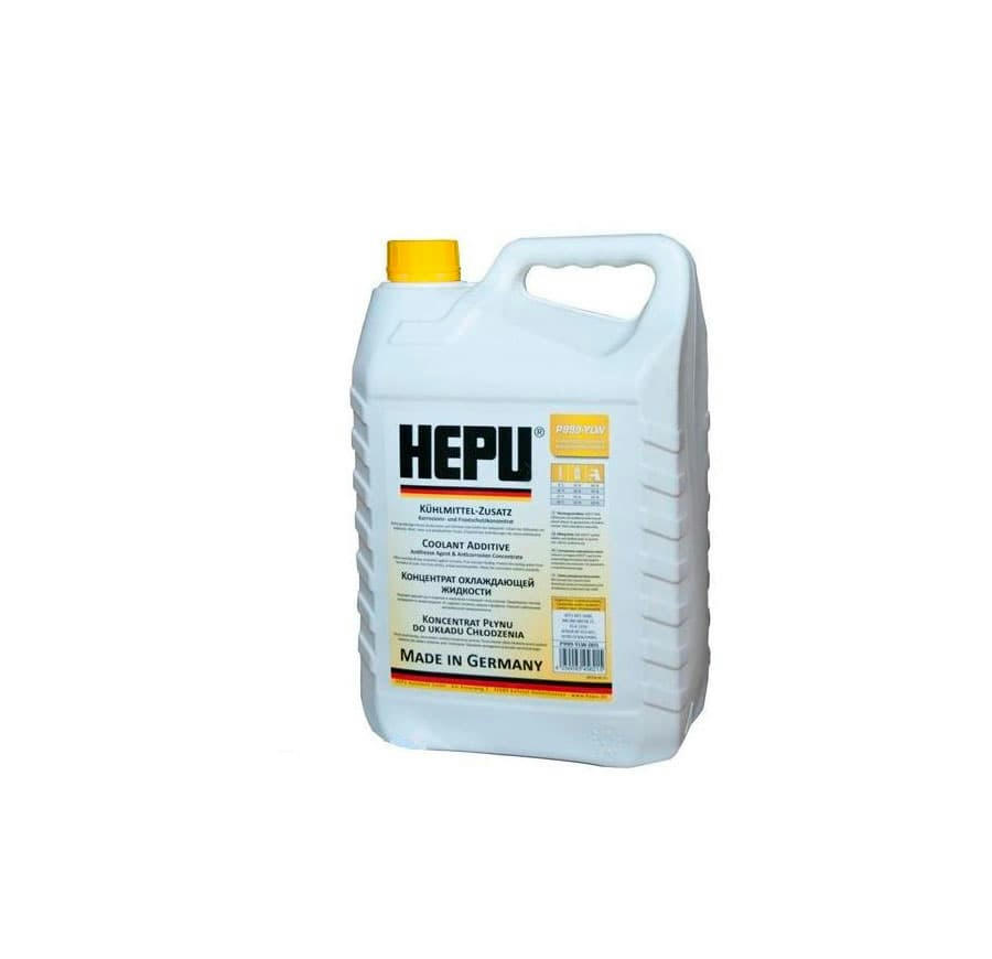 Антифриз HEPU Coolant концентрат желтый 5л P999-YLW-005