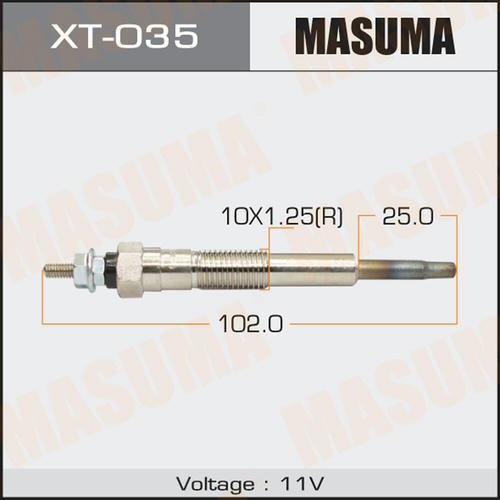 Свеча накаливания Masuma, XT-035