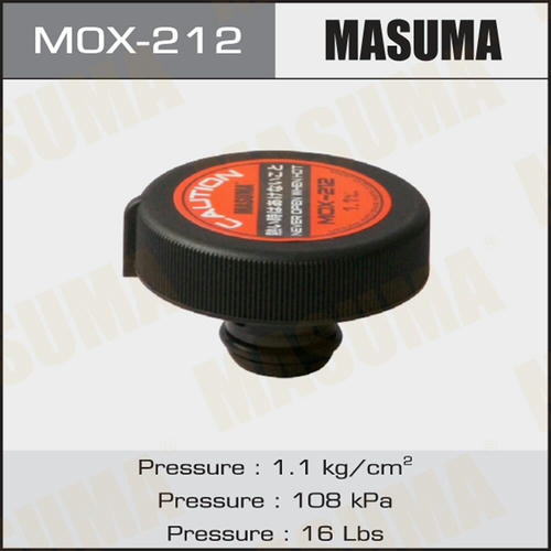 Крышка расширительного бачка Masuma 1.1 kgcm2, MOX-212