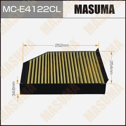 Фильтр салонный Masuma угольный, MC-E4122CL