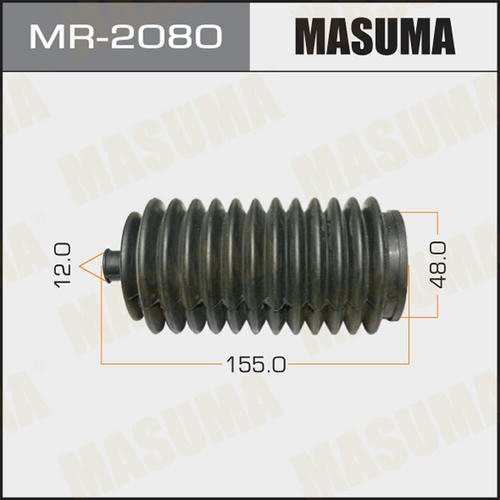 Пыльник рейки рулевой Masuma (резина), MR-2080