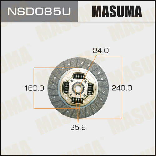Диск сцепления Masuma, NSD085U