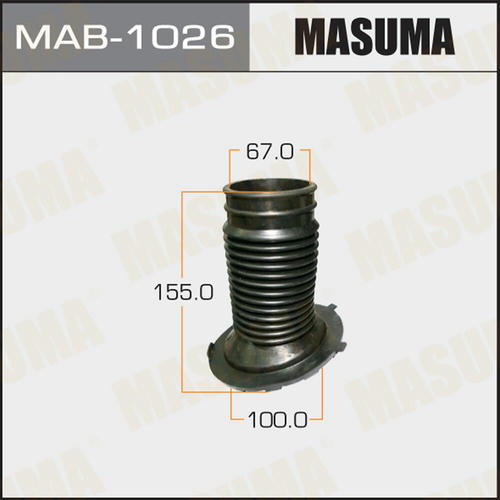 Пыльник амортизатора Masuma (резина), MAB-1026