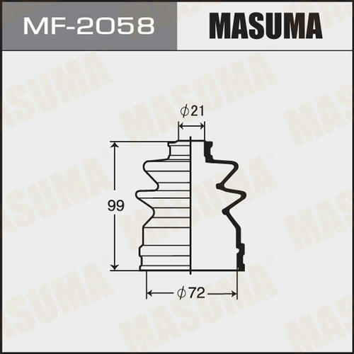 Пыльник ШРУСа Masuma (резина), MF-2058