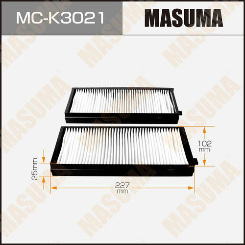 Фильтр салонный Masuma, MC-K3021