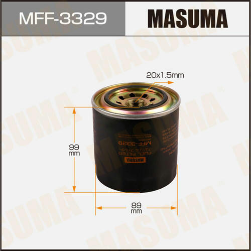 Фильтр топливный Masuma, MFF-3329