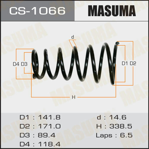 Пружина подвески Masuma, CS-1066