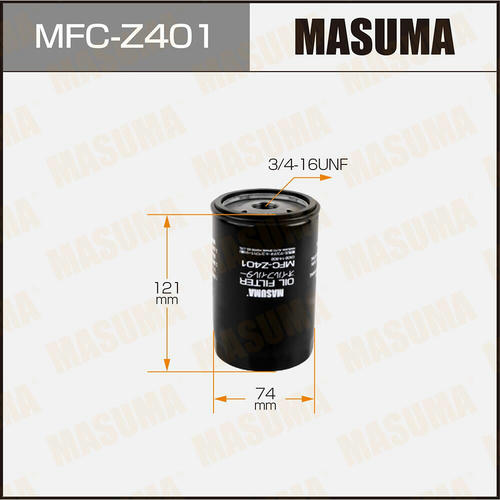 Фильтр масляный Masuma, MFC-Z401