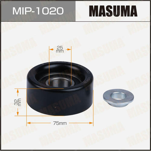 Ролик натяжителя приводного ремня Masuma, MIP-1020