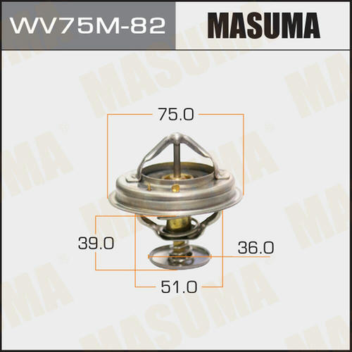 Термостат Masuma, WV75M-82