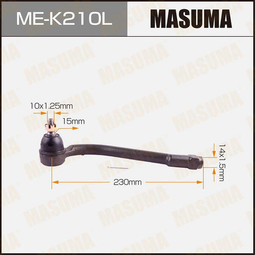 Наконечник рулевой Masuma, ME-K210L