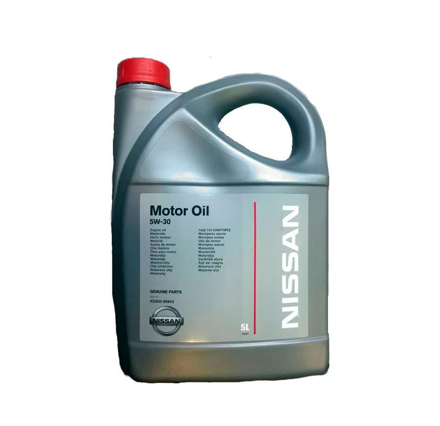 Масло моторное NISSAN Motor Oil 5W30 синтетическое 5л KE900-99943R