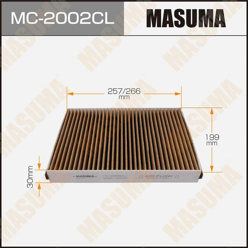 Фильтр салонный Masuma угольный, MC-2002CL