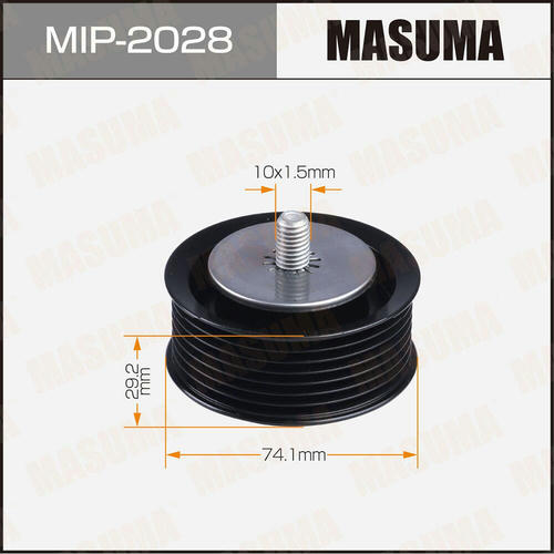 Ролик обводной ремня привода навесного оборудования Masuma, MIP-2028