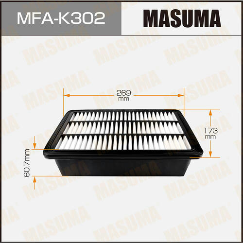 Фильтр воздушный Masuma, MFA-K302