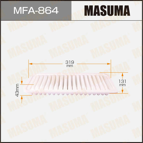 Фильтр воздушный Masuma, MFA-864