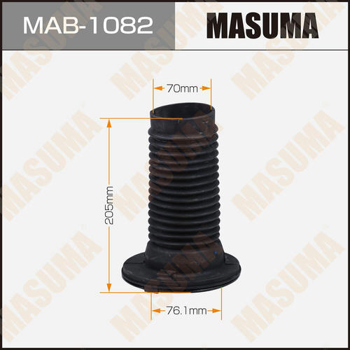 Пыльник амортизатора Masuma (пластик), MAB-1082